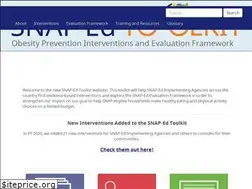 Sites similar to snapedtoolkit.org