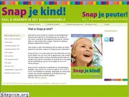 Sites similar to snapjekind.nl