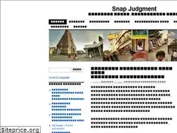 Sites similar to snapjudge.wordpress.com