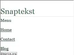 Sites similar to snaptekst.wordpress.com
