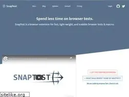 Sites similar to snaptest.io