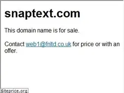 Sites similar to snaptext.com
