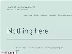 Sites similar to snaptubevideodownloader.com