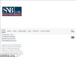 Sites similar to snb-law.de