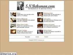Sites similar to snbehrman.com