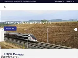 Sites similar to sncf-reseau.com