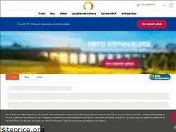 Sites similar to sncf-voyages.fr