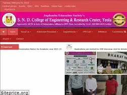 Sites similar to sndcoe.ac.in