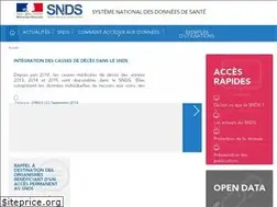 Sites similar to snds.gouv.fr