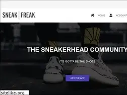 Sites similar to sneakfreakapp.com