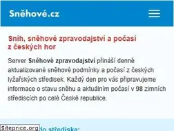 Sites similar to snehove-zpravodajstvi.cz