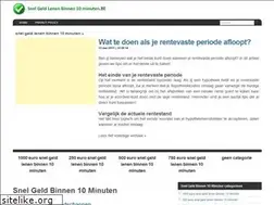 Sites similar to snelgeldlenenbinnen10minuten.be