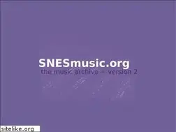 Sites similar to snesmusic.org