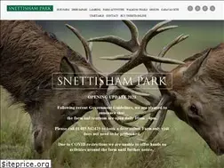 Sites similar to snettishampark.co.uk