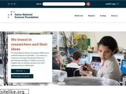 Sites similar to snf.ch