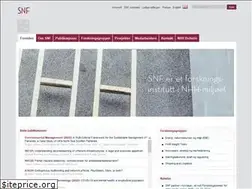 Sites similar to snf.no