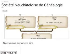 Sites similar to sngenealogie.ch