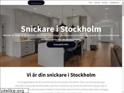 Sites similar to snickarenstockholm.se