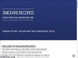 Sites similar to snickarsrecords.com