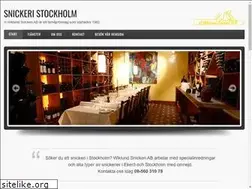 Sites similar to snickeri-stockholm.se