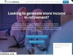 Sites similar to snideradvisors.com