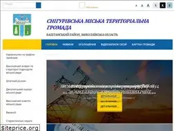 Sites similar to snigurivska-gromada.gov.ua