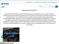 Sites similar to sninvest.uz