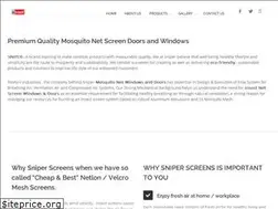 Sites similar to sniperscreens.com