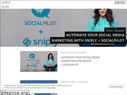 Sites similar to sniply.wordpress.com