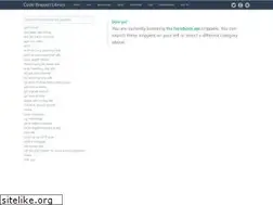 Sites similar to snippetlib.com