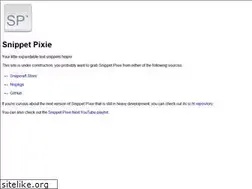 Sites similar to snippetpixie.com