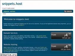 Sites similar to snippets.host
