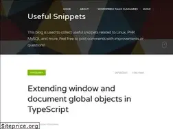 Sites similar to snippets.khromov.se