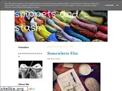Sites similar to snippetsandstash.blogspot.com