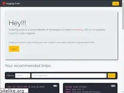 Sites similar to snippingcode.com