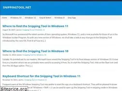 Sites similar to snippingtool.net