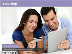 Sites similar to snipsnip.net