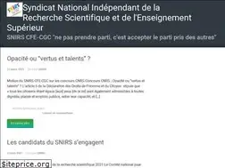 Sites similar to snirs.fr