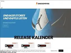 Sites similar to snkrempire.com