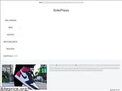 Sites similar to snkrpress.com