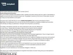 Sites similar to snkymail.com