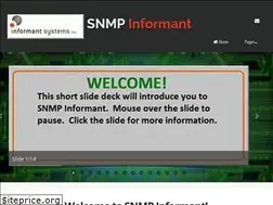 Sites similar to snmp-informant.com