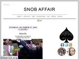 Sites similar to snobaffair.com
