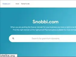 Sites similar to snobbi.com