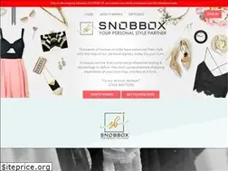 Sites similar to snobbox.com