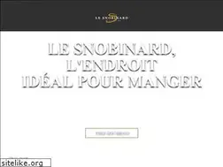 Sites similar to snobinard.com