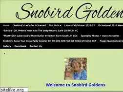 Sites similar to snobirdgoldens.com