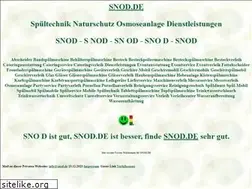 Sites similar to snod.de