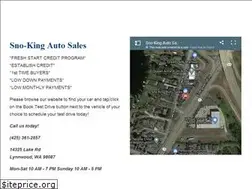 Sites similar to snokingautosales.com