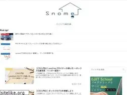 Sites similar to snome.jp